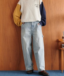 【5色展開】イージーペインターデニムパンツ