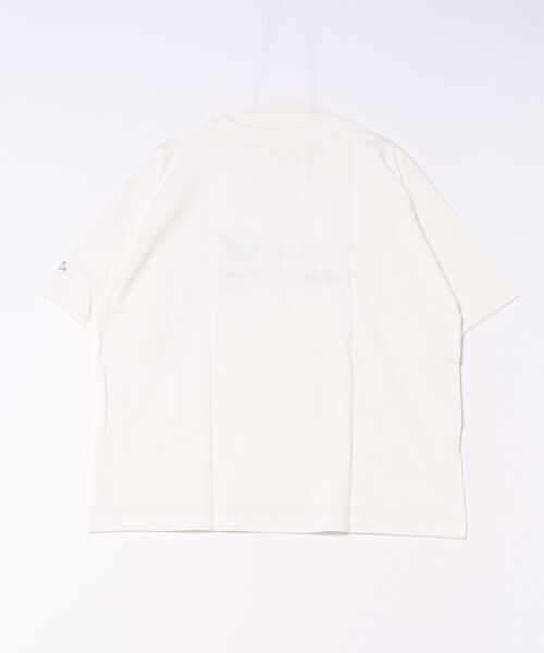 go slow caravan(ゴースローキャラバン)の「NUEVO BLANCA/ヌエヴォブランカ シマエナガ刺繍 TEE(Tシャツ/カットソー・レディース・パープル/ホワイト・FREE)」の4枚目の写真