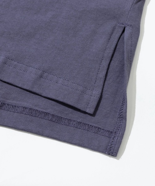 go slow caravan(ゴースローキャラバン)の「NUEVO BLANCA/ヌエヴォブランカ シマエナガ刺繍 TEE(Tシャツ/カットソー・レディース・パープル/ホワイト・FREE)」の7枚目の写真