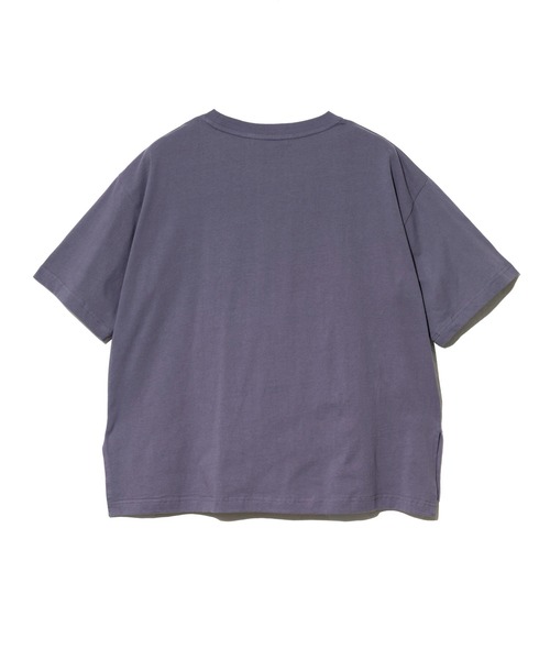go slow caravan(ゴースローキャラバン)の「NUEVO BLANCA/ヌエヴォブランカ シマエナガ刺繍 TEE(Tシャツ/カットソー・レディース・パープル/ホワイト・FREE)」の10枚目の写真