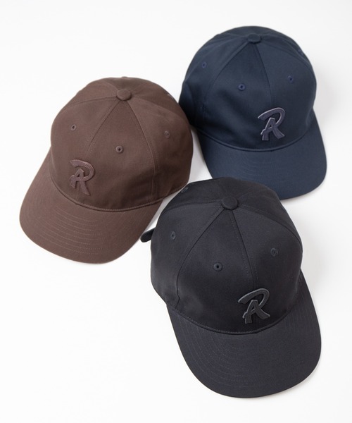 RACAL(ラカル)の「"R" Leather Patch Logo Standard B.B Cap / レザーパッチ定番BBキャップ(キャップ・メンズ・ネイビー/ブラック/ブラウン・FREE)」の9枚目の写真