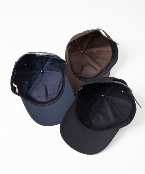 RACAL(ラカル)の「"R" Leather Patch Logo Standard B.B Cap / レザーパッチ定番BBキャップ(キャップ・メンズ・ネイビー/ブラック/ブラウン・FREE)」の5枚目の写真