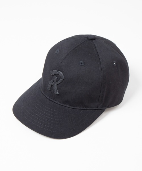 RACAL(ラカル)の「"R" Leather Patch Logo Standard B.B Cap / レザーパッチ定番BBキャップ(キャップ・メンズ・ネイビー/ブラック/ブラウン・FREE)」の4枚目の写真