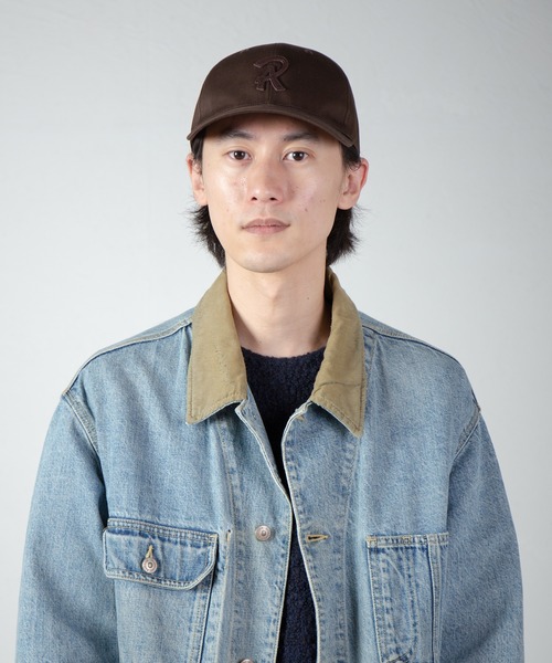 RACAL(ラカル)の「"R" Leather Patch Logo Standard B.B Cap / レザーパッチ定番BBキャップ(キャップ・メンズ・ネイビー/ブラック/ブラウン・FREE)」の17枚目の写真