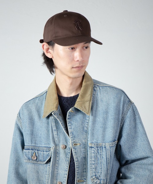 RACAL(ラカル)の「"R" Leather Patch Logo Standard B.B Cap / レザーパッチ定番BBキャップ(キャップ・メンズ・ネイビー/ブラック/ブラウン・FREE)」の16枚目の写真