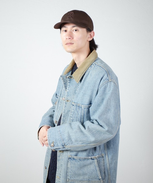 RACAL(ラカル)の「"R" Leather Patch Logo Standard B.B Cap / レザーパッチ定番BBキャップ(キャップ・メンズ・ネイビー/ブラック/ブラウン・FREE)」の14枚目の写真