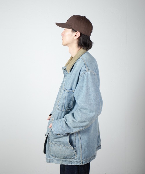 RACAL(ラカル)の「"R" Leather Patch Logo Standard B.B Cap / レザーパッチ定番BBキャップ(キャップ・メンズ・ネイビー/ブラック/ブラウン・FREE)」の13枚目の写真