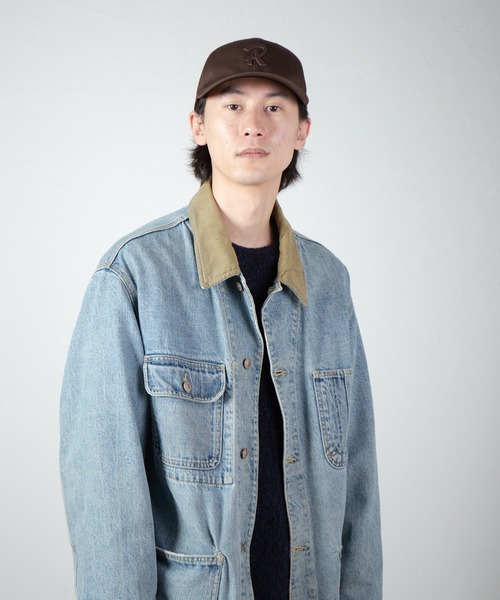 RACAL(ラカル)の「"R" Leather Patch Logo Standard B.B Cap / レザーパッチ定番BBキャップ(キャップ・メンズ・ネイビー/ブラック/ブラウン・FREE)」の10枚目の写真