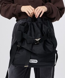 【OUTDOOR PRODUCTS / アウトドアプロダクツ】2WAY巾着ベルトナイロントートバッグM/ナイロン/トート2way Belt Tote [M]バッグ