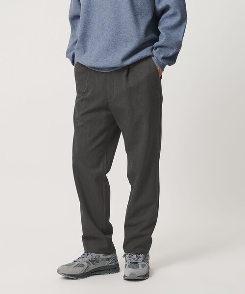 BEAUTY&YOUTH UNITED ARROWS（ビューティーアンドユースユナイテッドアローズ）の「アルガン トロ 1プリーツ テーパード パンツ NO.7 タテヨコストレッチ（その他パンツ・メンズ・ブラック/ベージュ/ダークグレー・XL/L/M/S）」の5枚目の写真