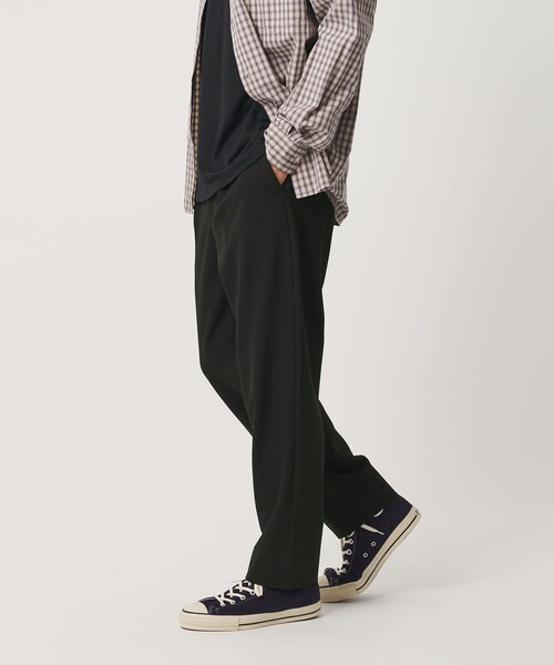 BEAUTY&YOUTH UNITED ARROWS（ビューティーアンドユースユナイテッドアローズ）の「アルガン トロ 1プリーツ テーパード パンツ NO.7 タテヨコストレッチ（その他パンツ・メンズ・ブラック/ベージュ/ダークグレー・XL/L/M/S）」の11枚目の写真