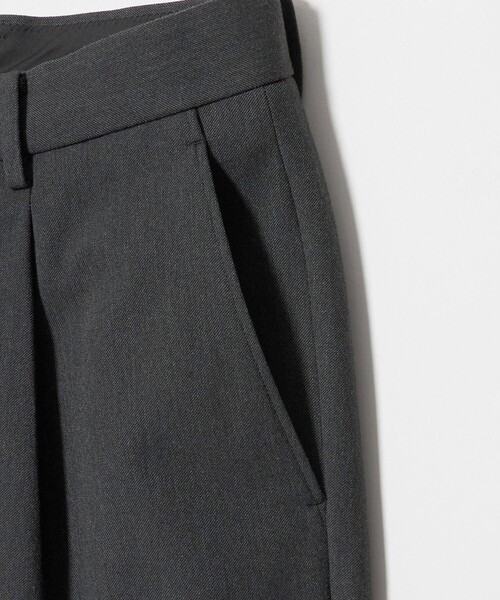 BEAUTY&YOUTH UNITED ARROWS（ビューティーアンドユースユナイテッドアローズ）の「アルガン トロ 1プリーツ テーパード パンツ NO.7 タテヨコストレッチ（その他パンツ・メンズ・ブラック/ベージュ/ダークグレー・XL/L/M/S）」の20枚目の写真