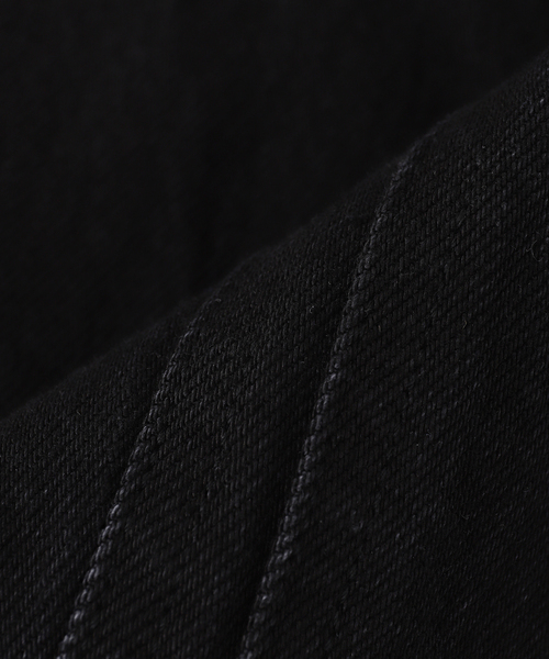 NVRFRGT(ネヴァーフォーゲット)の「NVRFRGT / ネヴァーフォーゲット 3D TWISTED WIDE LEG JEANS F.BLAC(デニムパンツ・メンズ・ブラック・3/2/1)」の6枚目の写真