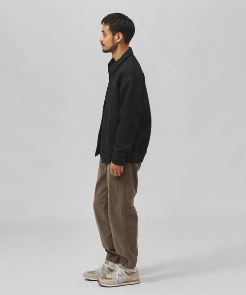 NEW BALANCE（ニューバランス）の「【別注】ニューバランス New Balance ウールライクバーシティージャケット 限定コラボ（ブルゾン・メンズ・チャコールグレー/ネイビー/ブラック・S/M/L/LL）」の11枚目の写真