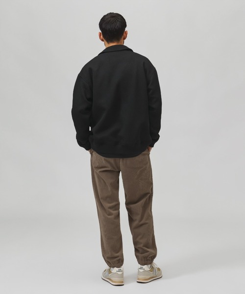 NEW BALANCE（ニューバランス）の「【別注】ニューバランス New Balance ウールライクバーシティージャケット 限定コラボ（ブルゾン・メンズ・チャコールグレー/ネイビー/ブラック・S/M/L/LL）」の12枚目の写真