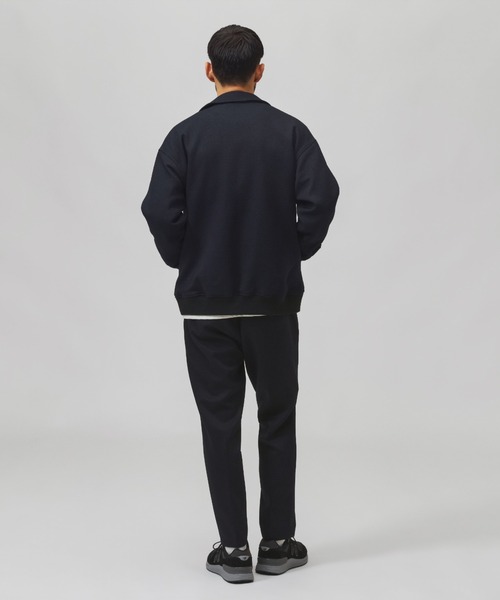 NEW BALANCE（ニューバランス）の「【別注】ニューバランス New Balance ウールライクバーシティージャケット 限定コラボ（ブルゾン・メンズ・チャコールグレー/ネイビー/ブラック・S/M/L/LL）」の6枚目の写真