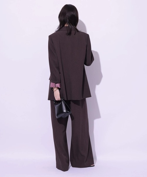 Arpege story(アルページュストーリー)の「タックワイドパンツ(その他パンツ・レディース・ブラック/ダークブラウン/チャコールグレー・0/1/2)」の21枚目の写真