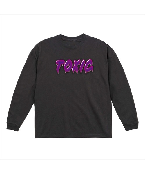 NOBOUND(ノーバウンド)の「NOBOUND(ノーバウンド) 長袖Tシャツ メルティングTOXIC ロゴ プリント ビッグシルエット 5.6オンス ビッグTシャツ メンズ レディース ユニセックス ストリート(Tシャツ/カットソー・メンズ・ホワイト系1/ホワイト系3/ホワイト系2/ホワイト系4/ブラック系2/ブラック系1/ブラック系8/ブラック系7/ブラック系6/ブラック系5/ブラック系4/ブラック系3・XL/L/M/S)」の12枚目の写真