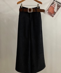 Bifrost | ベルト付きワイドフレアパンツ(その他パンツ)