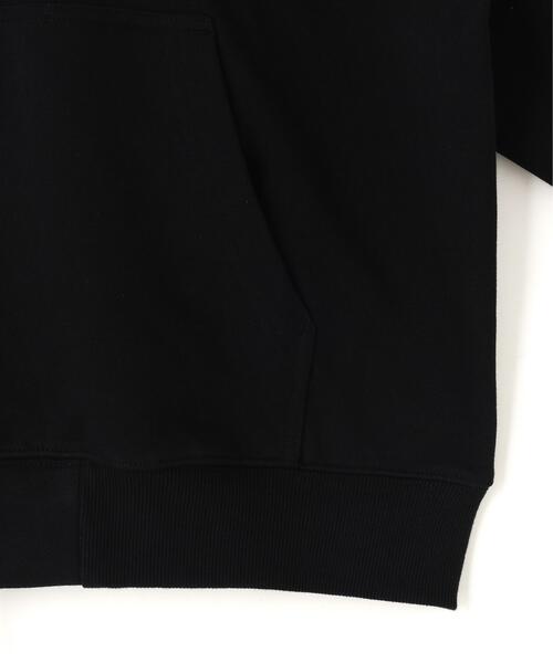 SUPPLIER（サプライヤー）の「SUPPLIER/サプライヤー/Multiple Cross Leather Patch Zip Hoodie（パーカー・メンズ・ブラック/グレー・M/L/XL）」の6枚目の写真