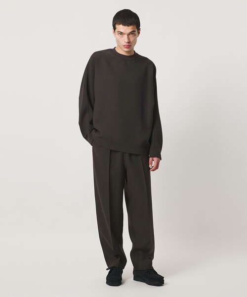 UNITED ARROWS & SONS by DAISUKE OBANA(ユナイテッドアローズアンドサンズバイダイスケオバナ)の「<D.O UNITED ARROWS BY DAISUKE OBANA>+10 CR REG PANTS COL 26AW/イージーパンツ(その他パンツ・メンズ・ダークブラウン・XL/S/L/M)」の3枚目の写真