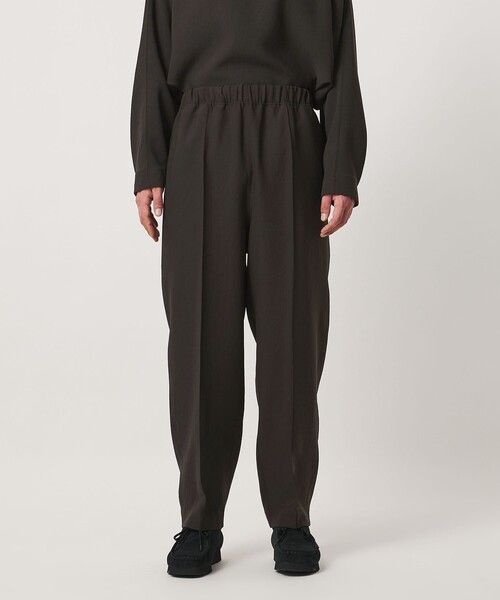 UNITED ARROWS & SONS by DAISUKE OBANA(ユナイテッドアローズアンドサンズバイダイスケオバナ)の「<D.O UNITED ARROWS BY DAISUKE OBANA>+10 CR REG PANTS COL 26AW/イージーパンツ(その他パンツ・メンズ・ダークブラウン・XL/S/L/M)」の5枚目の写真