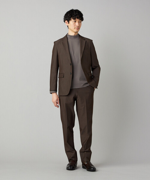 COMME CA MEN（コムサメン）の「【吸水速乾】モックネック ロングスリーブ Tシャツ（Tシャツ/カットソー・メンズ・ホワイト/ブラック/チャコール・M/L）」の12枚目の写真