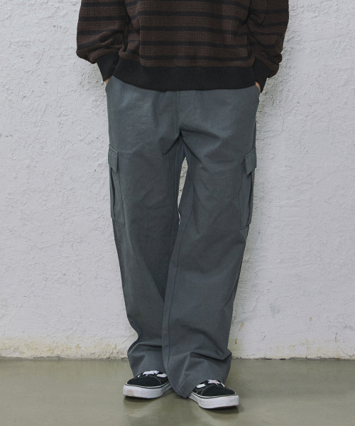 CAMEL WORK(キャメルワーク)の「ヴィンテージコットンカーゴパンツ(グレー)(その他パンツ・メンズ・その他・MEDIUM/LARGE)」の1枚目の写真