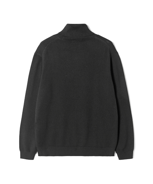 ADHOC(アドホック)の「男女兼用 ベーシック タートルネック ニット (BLACK) (HCALKA4)(ニット/セーター・レディース・その他・90/100/95/105)」の2枚目の写真