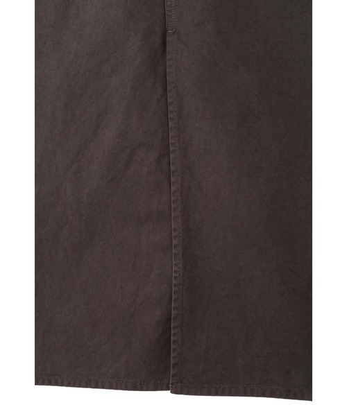 YLEVE(イレーヴ)の「YLEVE / COTTON TWILL GARMENT DYE SK(スカート・レディース・ホワイト/グレー・0/2/1)」の3枚目の写真