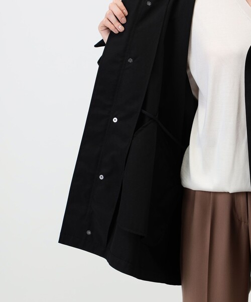VACHEMENT(ヴァシュモン)の「VACHEMENT Taffeta モッズコート(モッズコート・レディース・ブラック・FREE)」の10枚目の写真