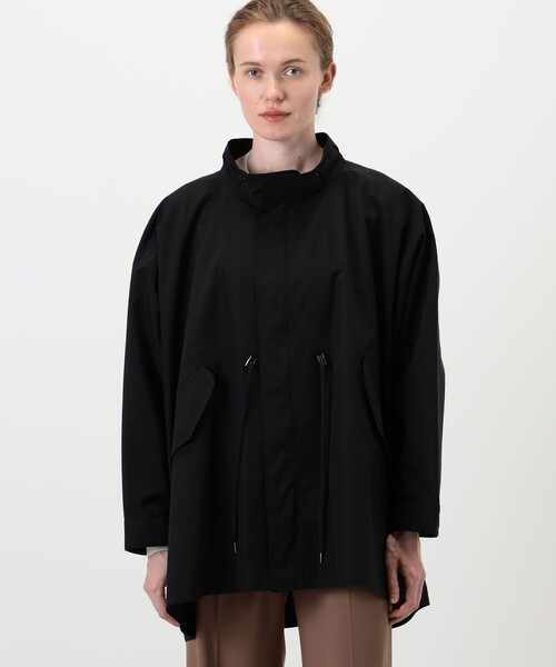 VACHEMENT(ヴァシュモン)の「VACHEMENT Taffeta モッズコート(モッズコート・レディース・ブラック・FREE)」の4枚目の写真