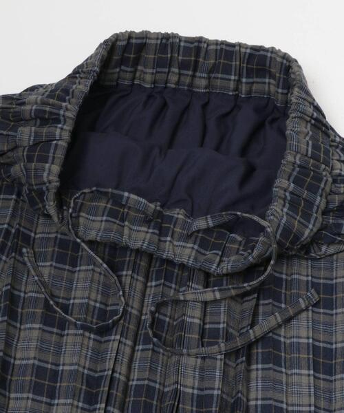 ITEMS URBANRESEARCH(アイテムズ アーバンリサーチ)の「チェックプリーツスカート(スカート・レディース・ネイビー/ブラウン・FREE)」の19枚目の写真