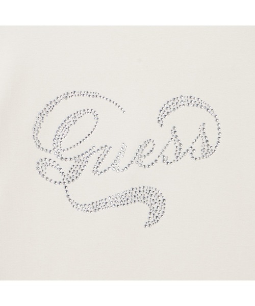 Guess（ゲス）の「AMALIA Tee（Tシャツ/カットソー・レディース・ホワイト系その他/ブラック・X-SMALL/SMALL/MEDIUM/LARGE）」の5枚目の写真