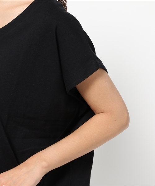 FREE'S MART（フリーズマート）の「カリフォルニアコットンVネックチュニック（Tシャツ/カットソー・レディース・ホワイト/ブラック/カーキ/グレー/ブルー/グレー系その他・FREE）」の11枚目の写真