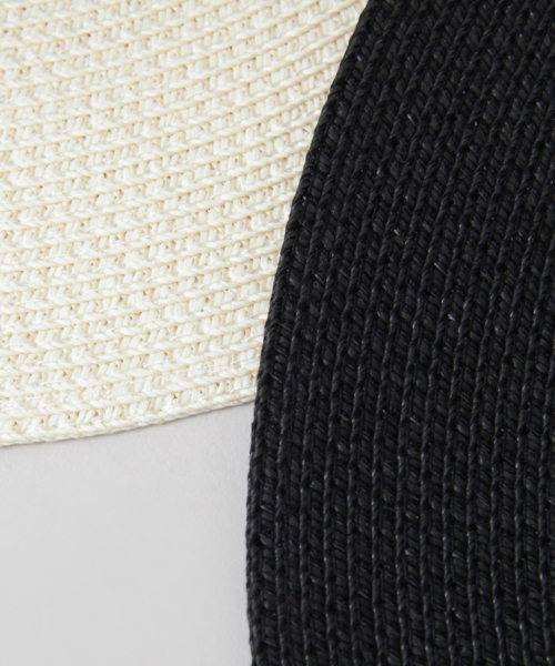 URBAN RESEARCH（アーバンリサーチ）の「UR つば広ペーパーHAT（ハット・レディース・ブラック/ホワイト・FREE）」の10枚目の写真