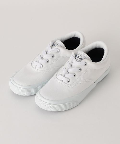 CONVERSE（コンバース）の「【CONVERSE(コンバース)】SKIDGRIP スリッポン15cm-19cm◆（スリッポン・キッズ・ブラック/ホワイト・17cm/16cm/19cm/15cm/18cm）」の2枚目の写真