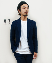 【K・U・I】綿麻カルゼジャケット