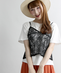 WEGO | WEGO/レースキャミソール(キャミソール)