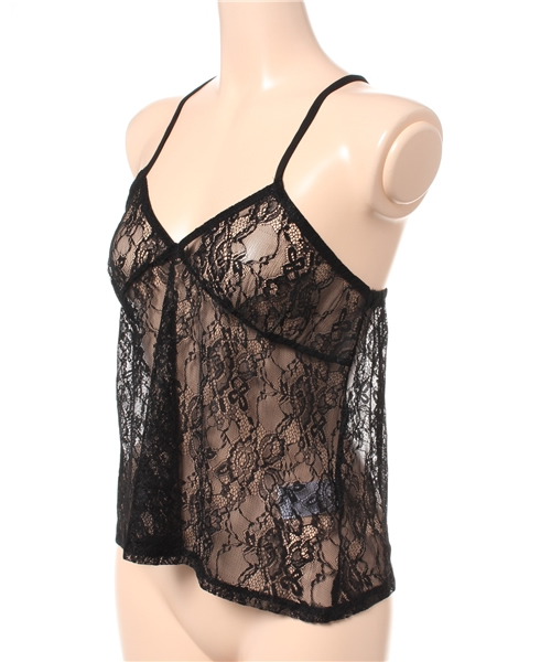 WEGO（ウィゴー）の「WEGO/レースキャミソール（キャミソール・レディース・ホワイト/ブラック・FREE）」の3枚目の写真