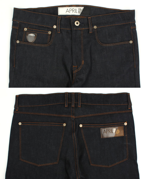 April77(エイプリルセブンティセブン)の「JOEY-OVERDRIVE(T) RECORD(デニムパンツ・メンズ・インディゴブルー・28inch/29inch/31inch/32inch)」の2枚目の写真
