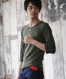 フライスフィット7分袖Tシャツ