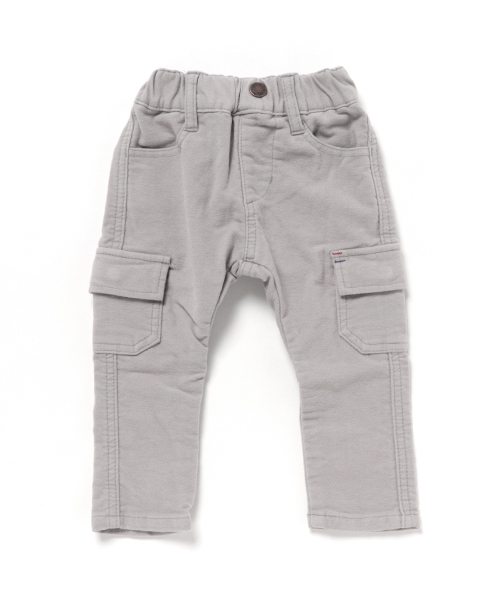 RUGGEDWORKS(ラゲッドワークス)の「モールスキンカーゴパンツ(カーゴパンツ・キッズ・ネイビー/カーキ/グレー・90cm/100cm/140cm/110cm/120cm/130cm/80cm)」の2枚目の写真