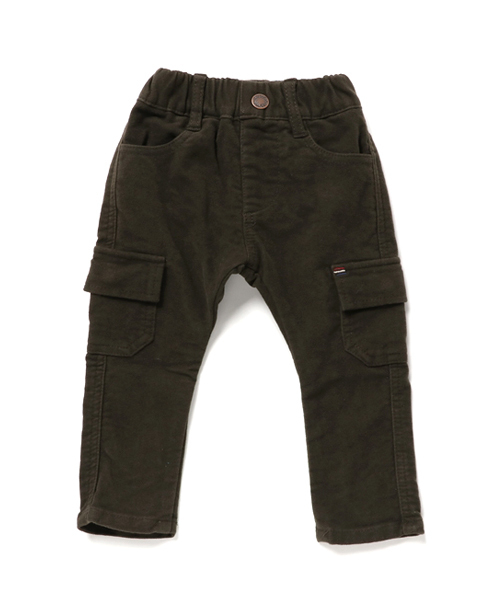 RUGGEDWORKS(ラゲッドワークス)の「モールスキンカーゴパンツ(カーゴパンツ・キッズ・ネイビー/カーキ/グレー・90cm/100cm/140cm/110cm/120cm/130cm/80cm)」の3枚目の写真