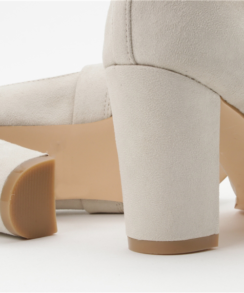 MERCURYDUO（マーキュリーデュオ）の「フェイクスエードクロスサンダル（サンダル・レディース・ライトブルー/カーキ/ベージュ・38/36）」の10枚目の写真