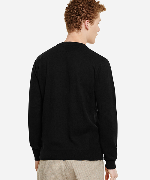 Saturdays NYC(サタデーズ ニューヨークシティ )の「Everyday Classic Sweater(ニット/セーター・メンズ・ブラック/グレー・X-SMALL/M/L/S/X-LARGE)」の5枚目の写真