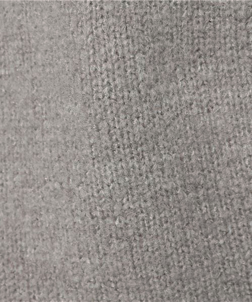 earth music&ecology（アースミュージックアンドエコロジー）の「ゆったりボリュームニットプルオーバー（ニット/セーター・レディース・グレー/レッド/ブラック・FREE）」の7枚目の写真