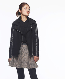 ROSE BUD | LJ-12227 PIG LEATHER/S RIDERS JACKET(ライダースジャケット)