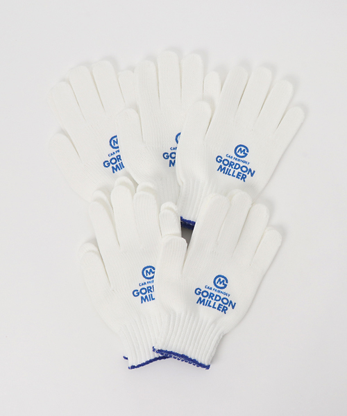 GORDON MILLER（ゴードンミラー）の「GORDON MILLER（ゴードンミラー）　国産日本一軍手　５双（掃除グッズ・メンズ・ホワイト・ONE SIZE）」の4枚目の写真