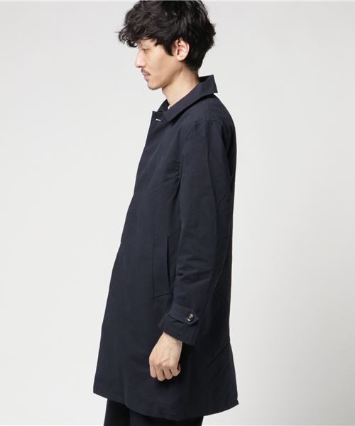 ROOPTOKYO（ループトウキョウ）の「ワッシャーツイル ステンカラーコート ボアライナー付き（ステンカラーコート・メンズ・オリーブ/ネイビー/ベージュ・L/M）」の7枚目の写真